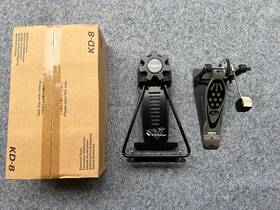 P-120p Roland V-drum Kd-8 Bass Drum Trigger Pad With Pearl Single Chain Pedal