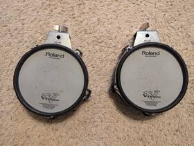 Pd-85 Roland Pd85 Pair Of Vdrum Dual Trigger Pads Great Condition