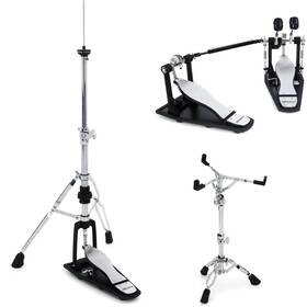 Rdhardwarepk2 Roland Noise Eater Essential Hardware Set - Double Bass Pedal