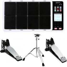 Spd30bun1 Roland Spd-30 Octapad Mini Kit Electronic Drum Set Bundle - White