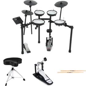 Td07dmkbun1 Roland V-drums Td-07dmk Electronic Drum Set Single Bass Essentials Bundle