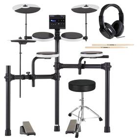 Td2kessbun Roland V-drums Td-02k Electronic Drum Set Essentials Bundle