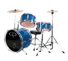 Gp50mrb Royal Set Percussion Met Gp 3-pc Jr Drumset Blue Deluxe Drum