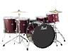 Rs525wfc-c91 Pearl Roadshow Complete Drum Set With Cymbals Rock Wine Red