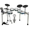 Sd1200exp1 Simmons Expanded Electronic Drum Kit With Mesh Pads Blue Metallic