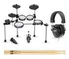 Sd550k2 Simmons Electronic Drum Set With Mesh Pads Starter Bundle