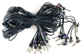 Silverline Audio 632726364137 12 Cable Snake Harness Kit Replacement For Roland Td-3 Td-6