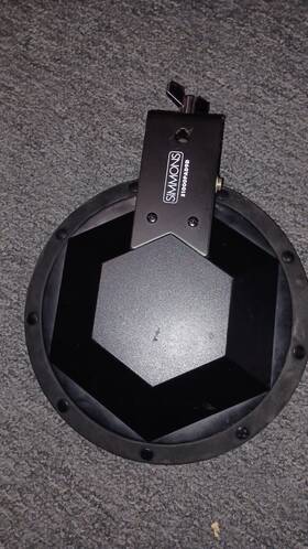 S100pad9d Simmons 656238023054 9 Inch Dual Zone Snare / Tom Drum Pad Used