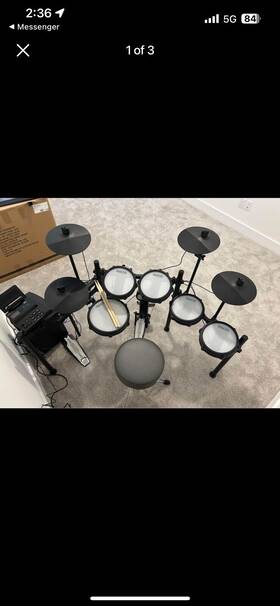 B-ex50 Simmons Electronic Drums