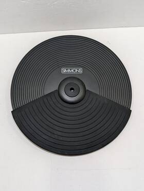Simmons S1000cym12sc Crash Cymbal Dual Zone Drum Pad Tested Works