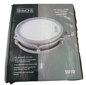 Sd10b Simmons Titan 50 10in Dual Zone Drum Pad