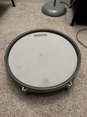 Sd1250sn12 Simmons 12 Inch Mesh Snare Electronic Drum