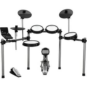 Titan-50 Simmons Titan 50 Electronic Drum Kit With Mesh Pads And Bluetooth Lightly Used