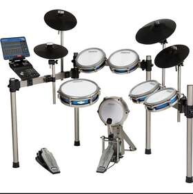 Titan-70 Simmons Titan 70 Electronic Drum Kit With Mesh Pads And Bluetooth