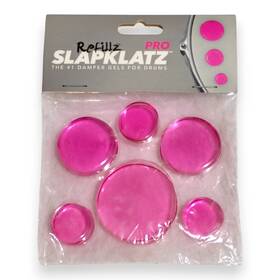 Slapklatz 700002020574 Pro Refillz Drum Damper Gels Pink Reusable Vibration Control Pads Rfpi