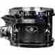 Slt8hbntbf Tama Superstar Hyper-drive Sk Tom Transparent Black Fade Blk Nickel Hardware 8x6 887802010754