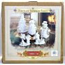 Snowman Family Grandeur Noel Collectors Edition Porcelain