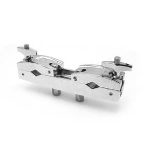 D250538 Soundspire Silver Multi-clamp Adjustable Quick-release Drum Mount For Cymbal