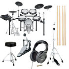Hd-280 Stand Pro Pedal Electronic Bundle Kit Ks Roland Throne Td-30 Drum