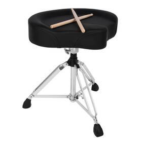 Sdb-30 Strich Saddle Drum Throne Seat Swivel Adjustable Padded Stool Heavy Du