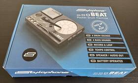Stylophone 726084603424 Beat - Pocket-sized Drum Machine. 4 Kits Bass Sounds