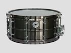 Bbs1465 Taye 14 X 6.5 In. Metal Works Brushed Black Nickel Brass Drum