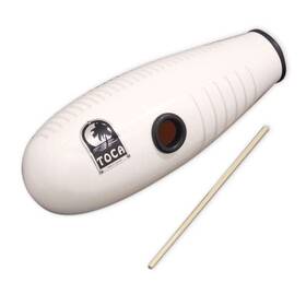 T2526w Toca Fiberglass Guiro White