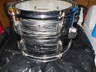 Tom Refurbished Floor Oyster Vintage16x16 Pearl Black Ludwig
