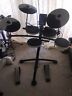 Tr-1k Roland Drum Set Black And Silver Lightly Used