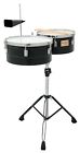 Tycoon 13 14 Black Powder Coated Shell Timbales 884088998578