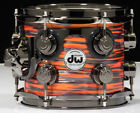 U-drm10708ttnsn087 Dw Collectors Maple Mahogany Tom Tiger Oyster With Black Nickel