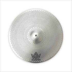 U-hh-01p Uluobo Low Volume Crash Cymbal 16 Inches Silent Quiet Inch-crash Silver