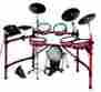 V-session Roland Electronic Drum Kit Red