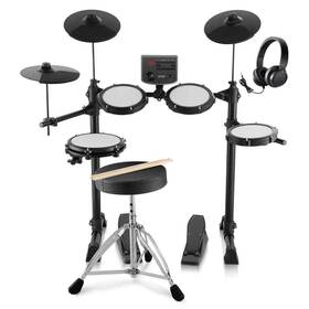 Bjzjdzgljzjsl7kn0v1 Vevor Electric Drum Set 8 Inch Mesh Snare Usb Midi Sticks Headphone