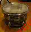 Vintage 1971 Ludwig 13 Tom Black Oyster