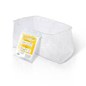 5pcsreinforced Voomey A03009 Paint Bucket Liner 18-inch Plastic Bag Bott