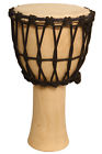 Wood Mid-east Head Goatskin 9x16in Drum Rope Mango Light Djembe Tuned
