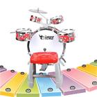 Xz6063 Xinzhe Red Kids Musical Instrument Jazz Drum Play 704888950555