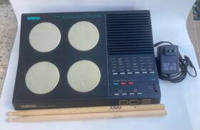 Yamaha 086792270111 Vintage Dd-5 Electronic Drum Kit With Sticks And Power Adapter - Tested