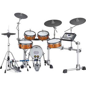 Dtx10k-m Yamaha 086792380797 Rw Electronic Drum Set - Real Wood