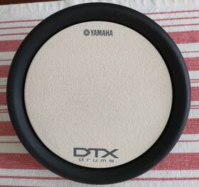 Xp70 Yamaha 086792957197 Dtx Single-zone 7 Inch Textured Cellular Silicon Tcs E-drum Pad Used