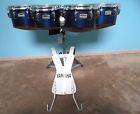 Yamaha Barely Used Forest Tenors Pad Field Marching Corps Blue Tenor Practice