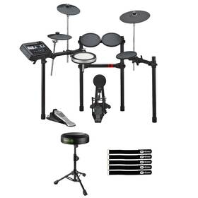 Dtx6k-x Yamaha Pro Audio 789049912368 Dtx6 Series Electronic Drum Kit Set W Cymbals And Seat