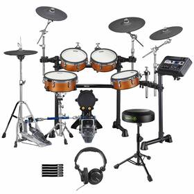 Dtx8k-x Yamaha Pro Audio 789049913778 Rw Real Wood Electronic Drum Kit With Seat