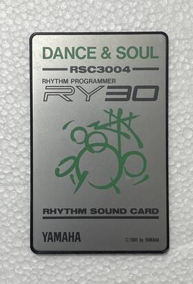 Yamaha Rsc3004 Rhythm Sound Card Dance And Soul Ry30