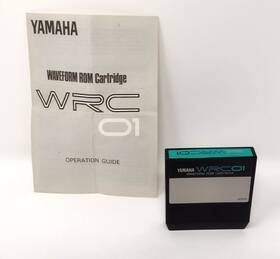 Ve18730 Yamaha Wrc01 Waveform Rom Cartridge Without Wners Manual