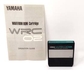 Ve55790 Yamaha Wrc02 Waveform Rom Cartridge Without Wners Manual
