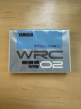 Wrc02 Yamaha Waveform Rom Cartridge Original Packaging With Manual