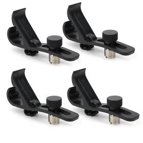 Gearm3s9gunhv0 Yosoo Health Gear 4pcs Drum Mic Microphone Clips Shockproof Securing Clamp Holder Musical Instr