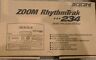Z223 Zoom Rhythemtrak Mint Condition